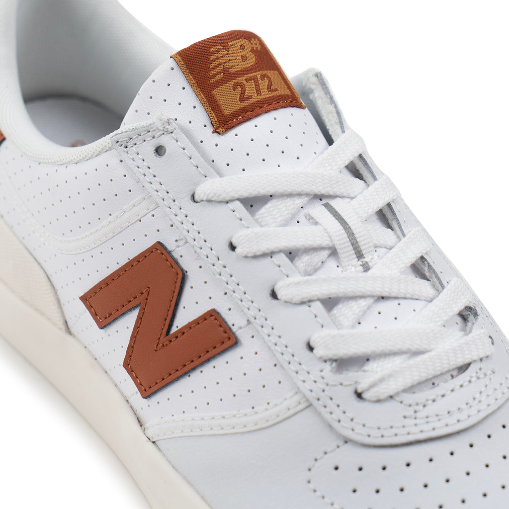 New Balance Numeric NM272 Shoes - White / Copper