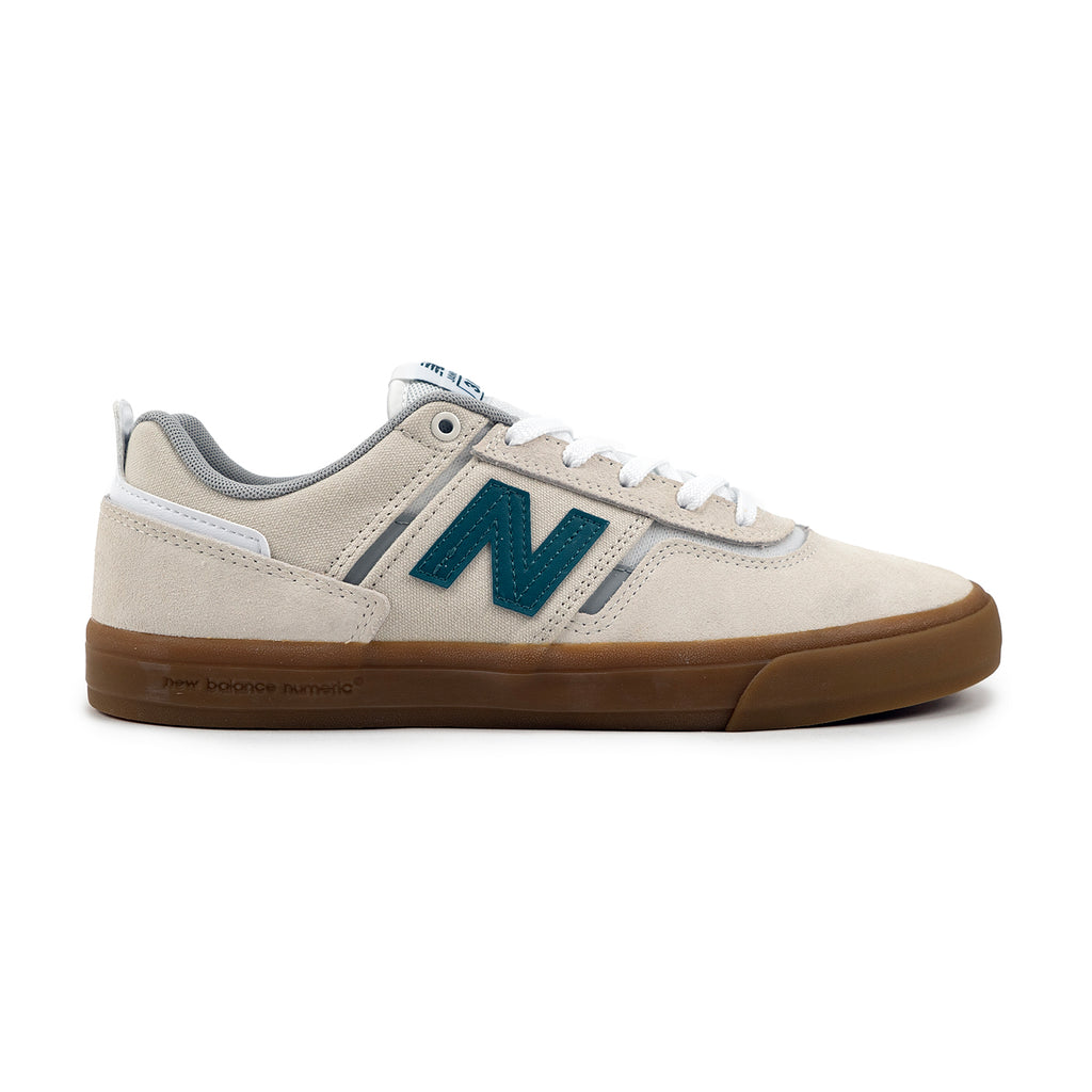 New Balance Numeric NM306 Jamie Foy Shoes - Sea Salt / Green - side