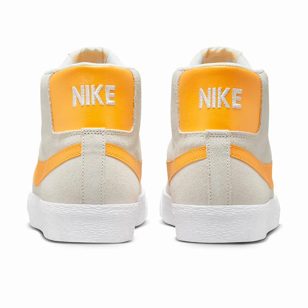 Nike SB Zoom Blazer Mid- Summit White / Laser Orange - Summit White - back