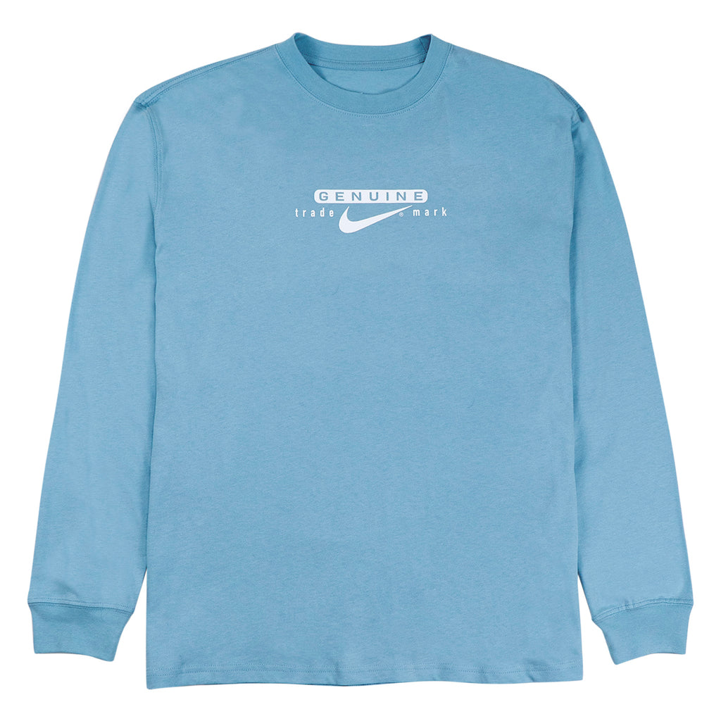 Nike SB L/S Trademark T Shirt - Ocean Bliss - main