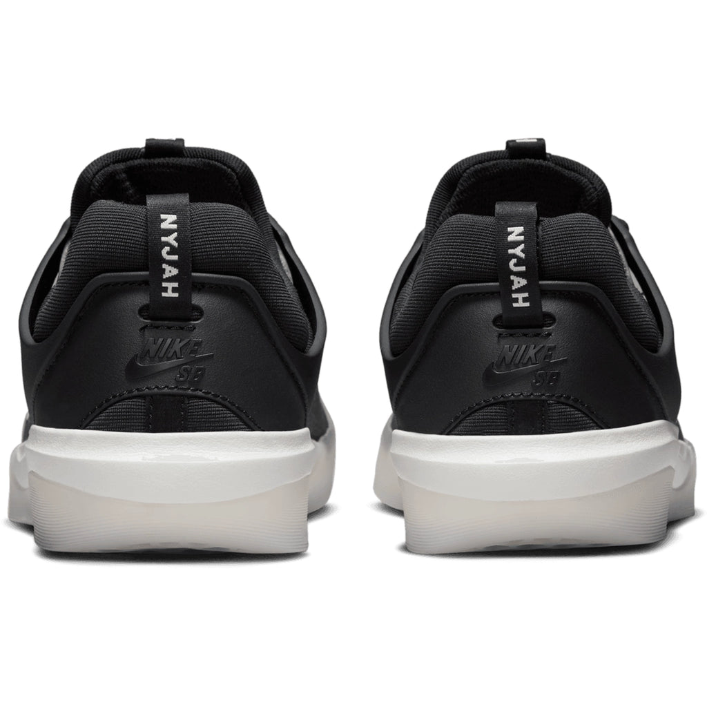 Nike SB Nyjah 3 Shoes - Black / White - Black - Summit White - back