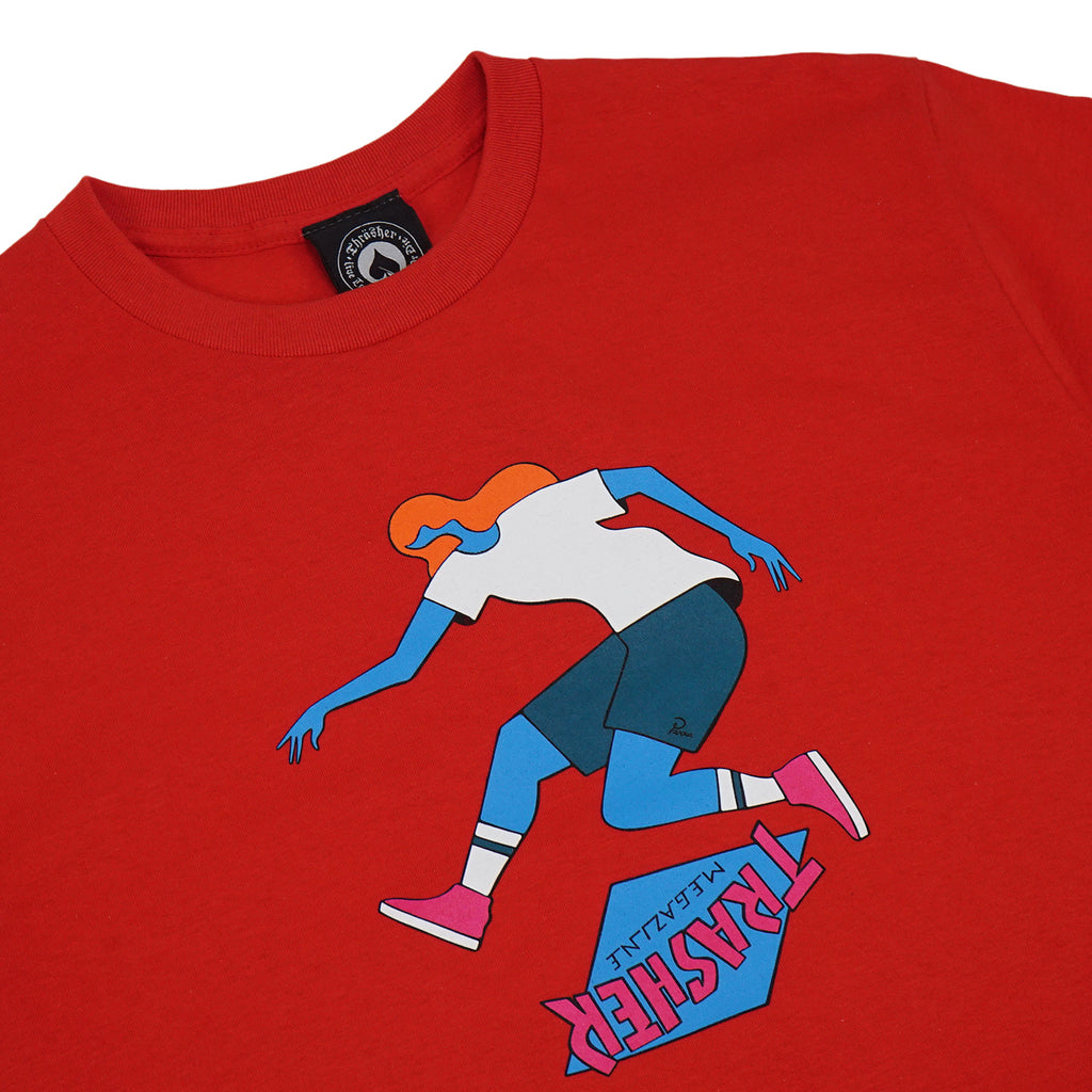 Thrasher 2025 shirt red
