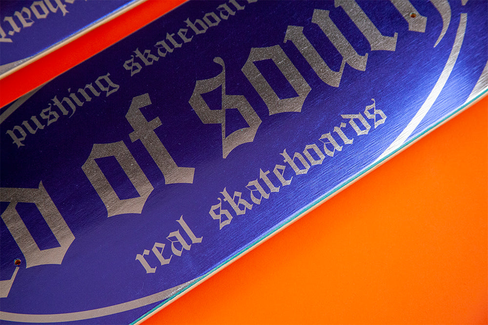 Real Skateboards x Bored of Southsea Custom Decks