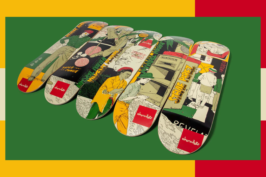 Chocolate Skateboards Hecox Sound System Deck Series