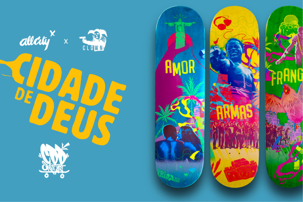 Clown Skateboards - City of God Capsule Collection