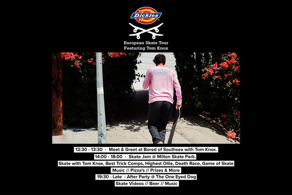 Dickies European Skate Tour featuring Tom Knox