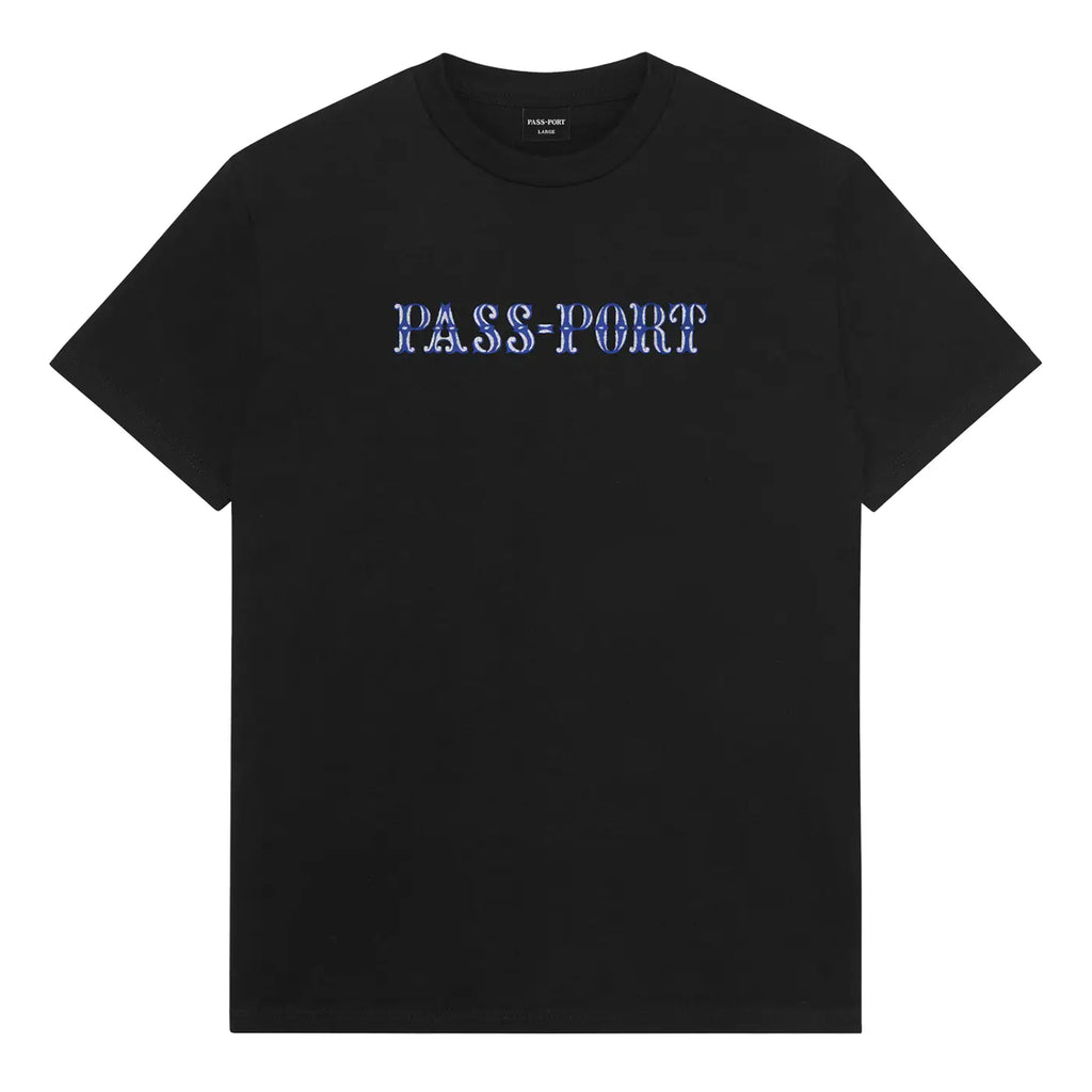 PASS~PORT Glint T Shirt - Black - front