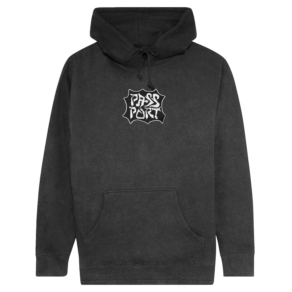 PASS~PORT Glyph Hoodie - Acid Black