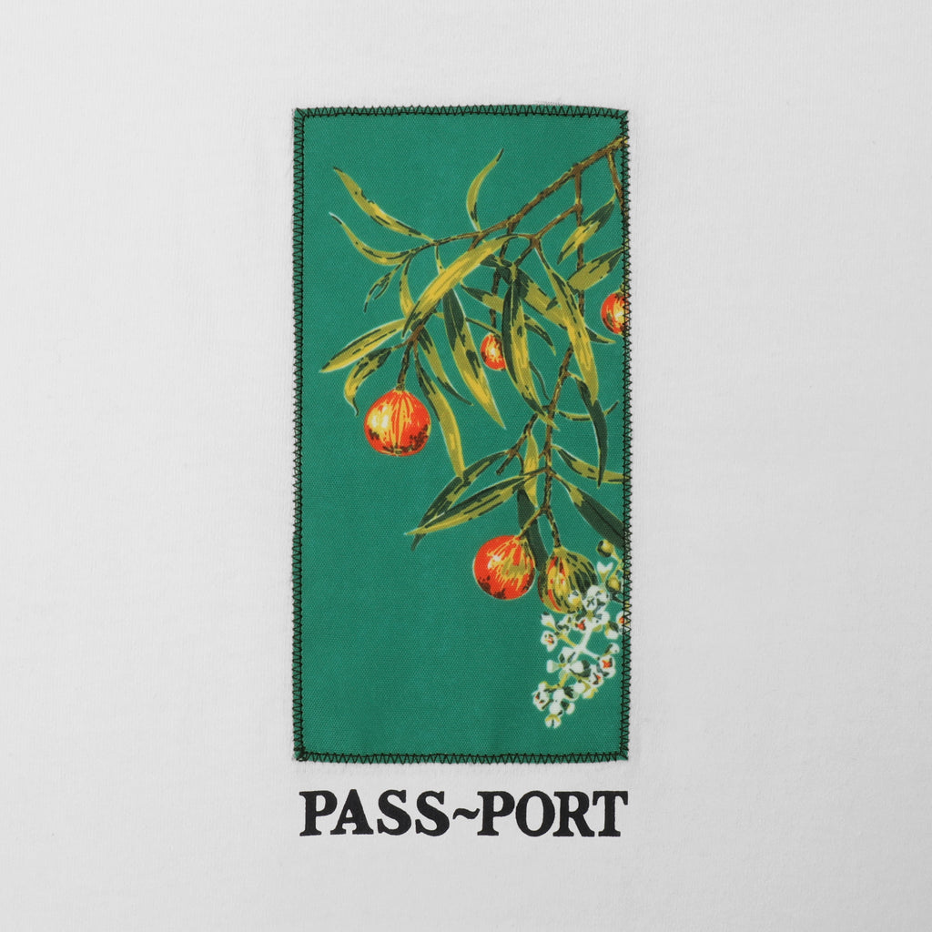 PASS~PORT Quandong T Shirt - White - close up