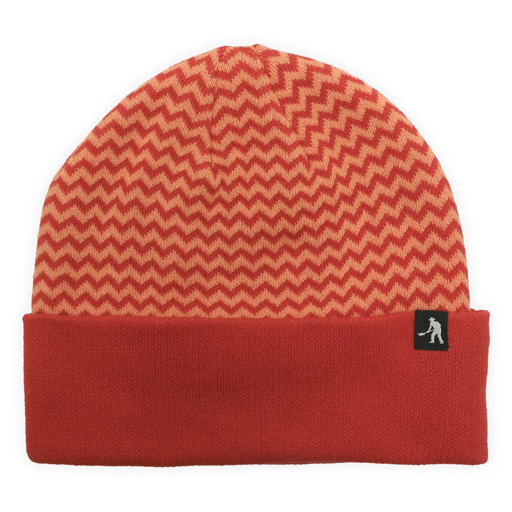PASS~PORT Organic Cotton Zig Zag Beanie - Brick - main