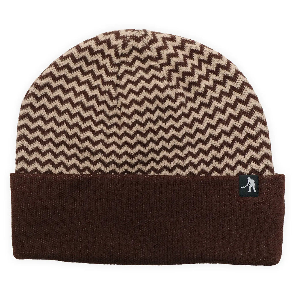 PASS~PORT Organic Cotton Zig Zag Beanie - Bark - main