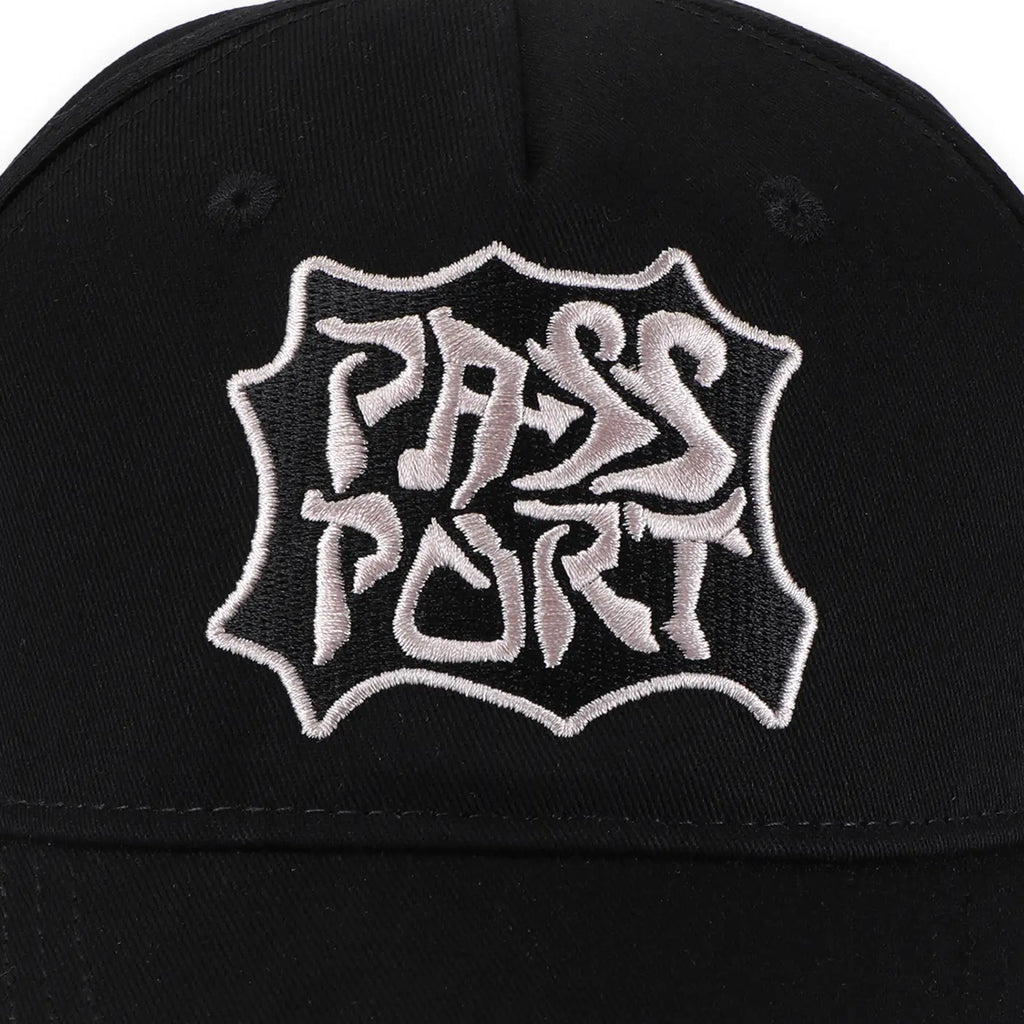 Pass~Port Glyph Packers Cap - Black - closeup