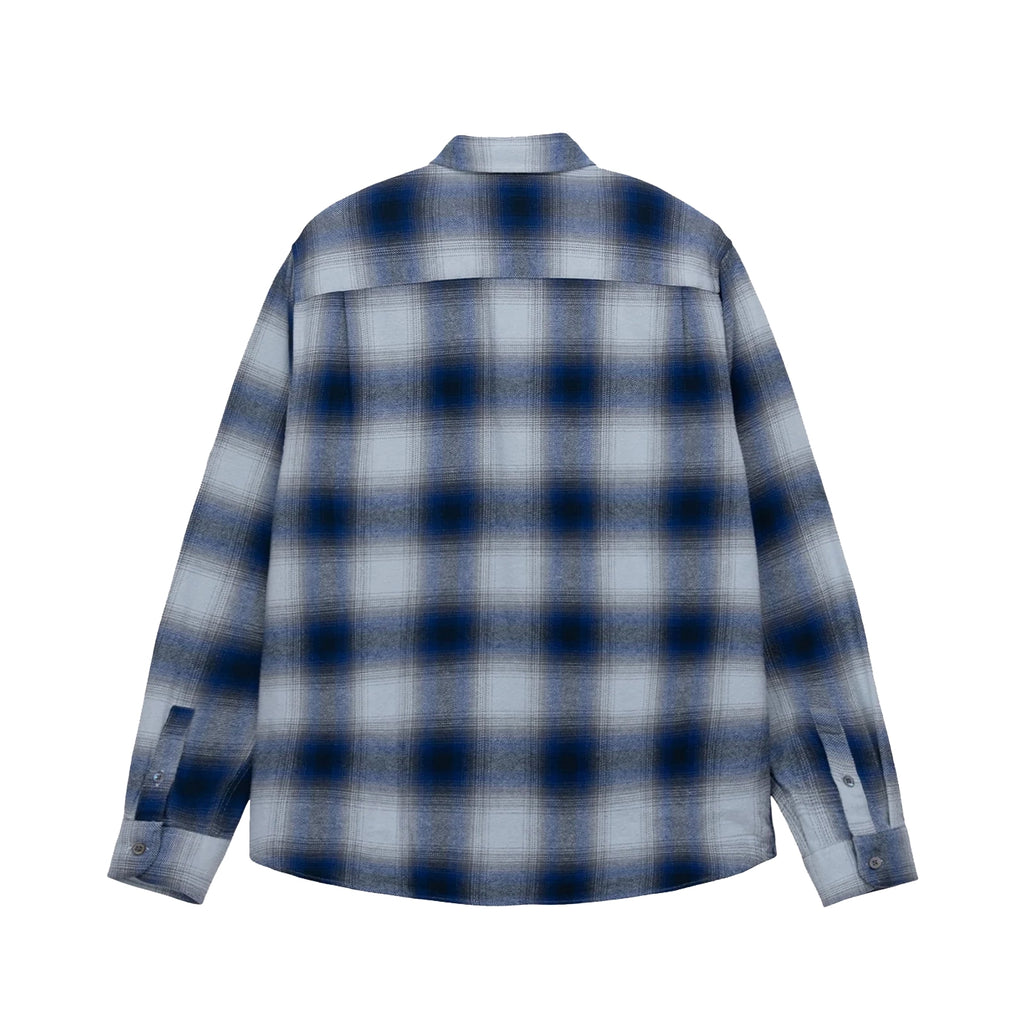 Stussy Bay Plaid Shirt - Navy