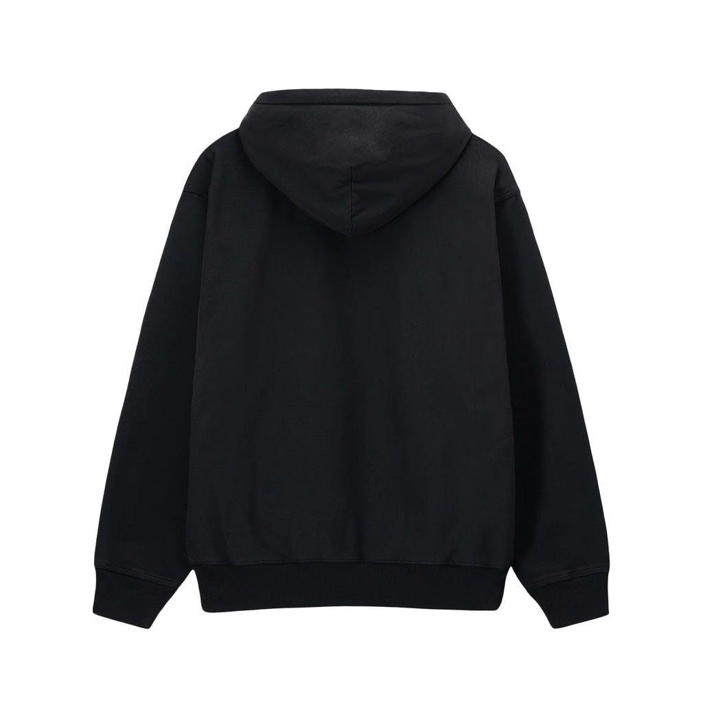 Stussy Stock Logo Hoodie - Black