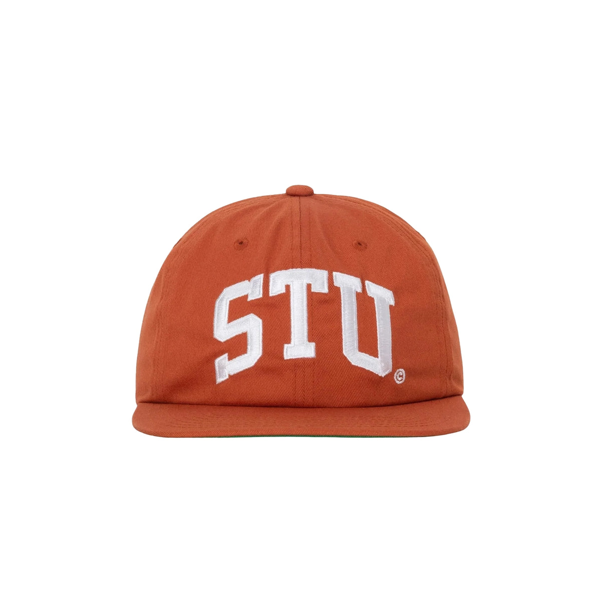 Stussy stu arch strapback キャップ　オレンジ ☆23SS 最新作☆STUSSY STU ARCH STRAPBACK CAP (STUSSY