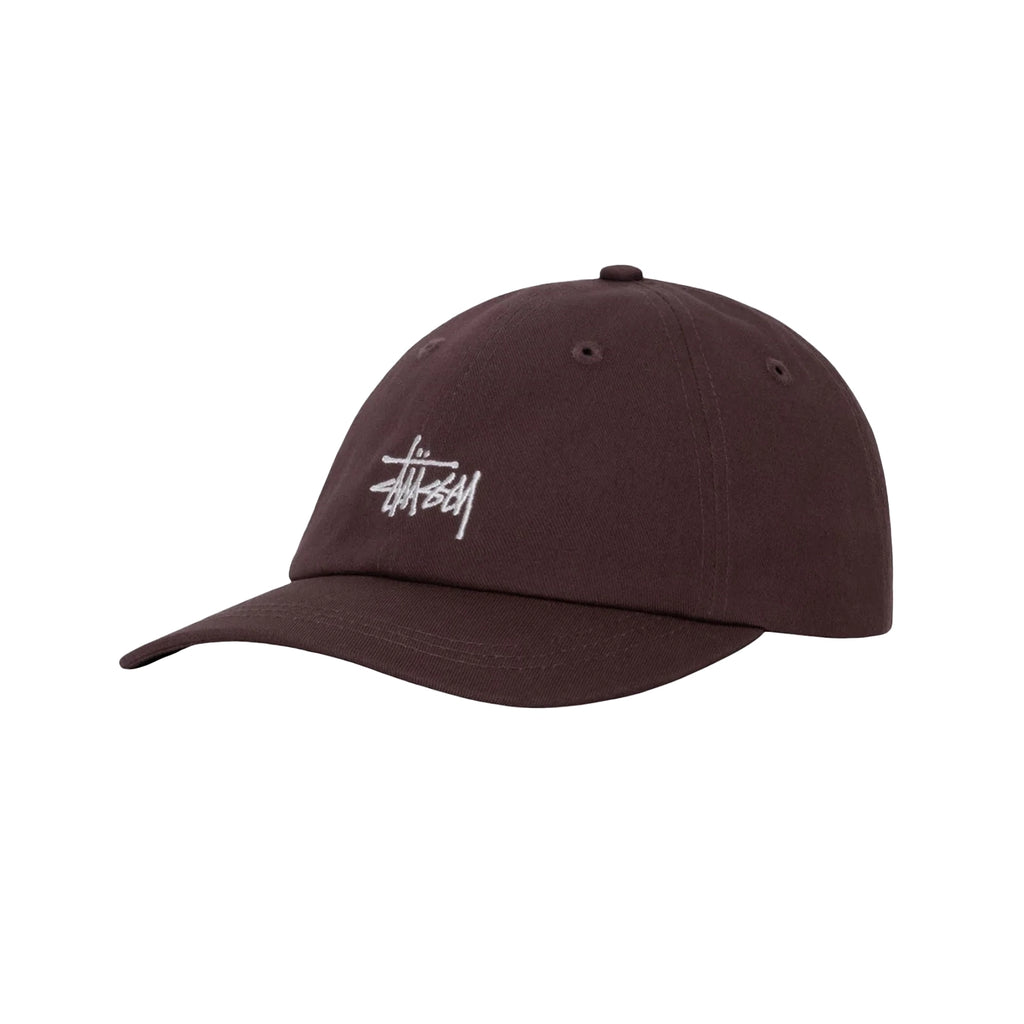 Stussy Basic Stock Low Pro Cap - Chocolate