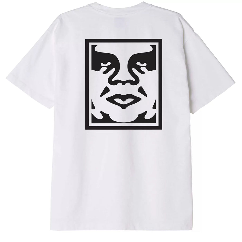 Obey Bold Icon Heavyweight T Shirt - White