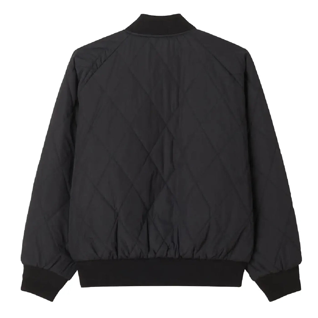 Obey Lizet Quilted Bomber - Black