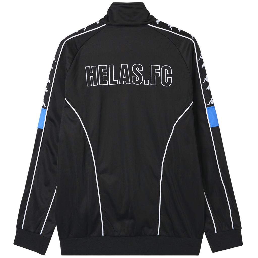 Helas x Kappa Tracksuit Jacket - Black - back