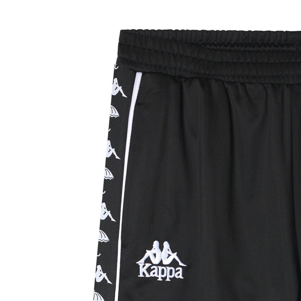 Helas x Kappa Tracksuit Pants - Black - closeup