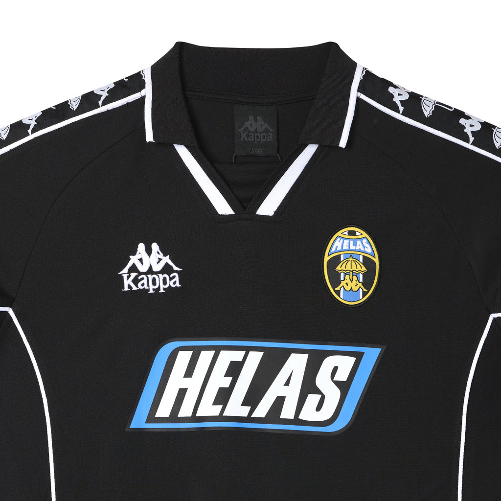 Helas x Kappa L/S  Football Jersey  - Black - front