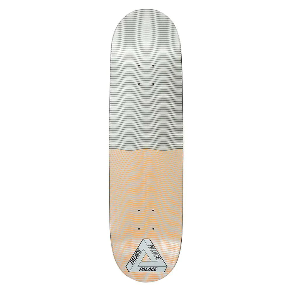 Palace Trippy Silver Skateboard Deck - 8.6"