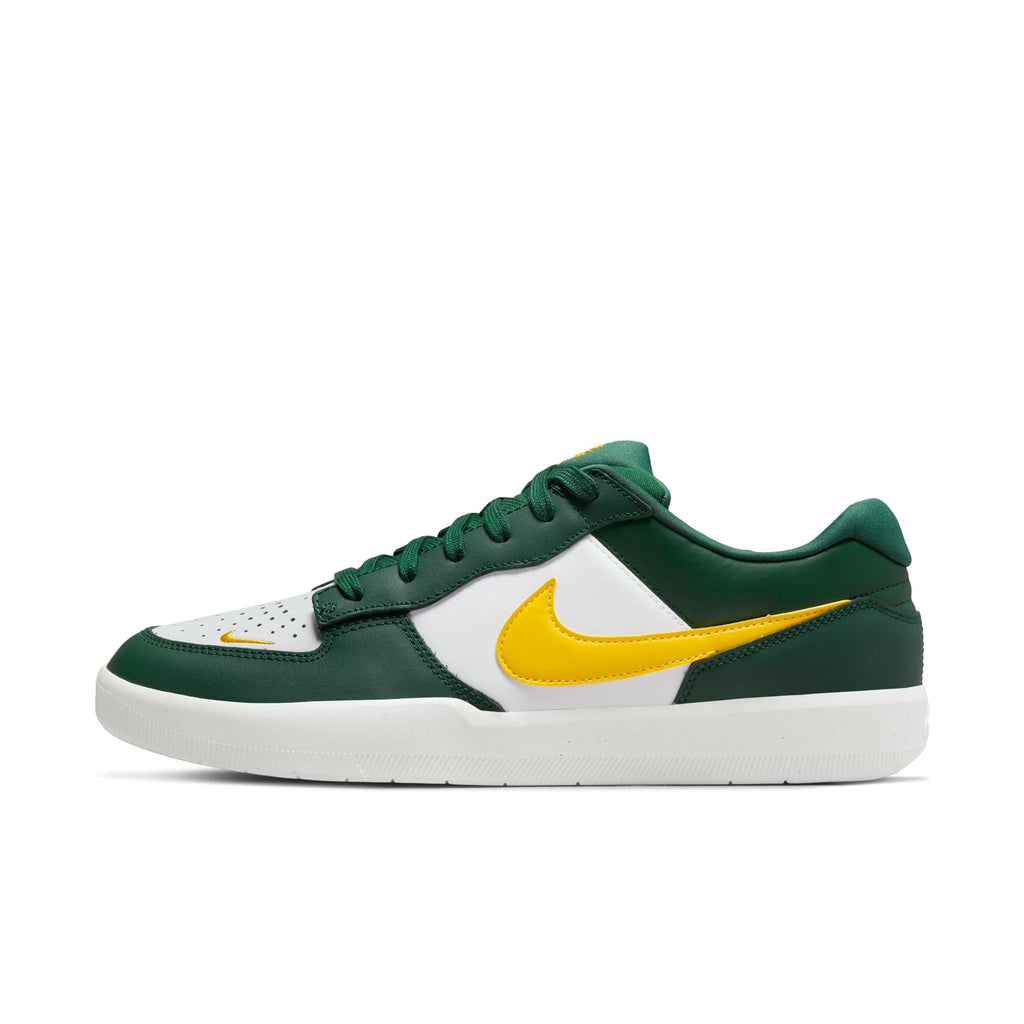 Nike SB Force 58 Shoes - Gorge Green / Tour Yellow - White