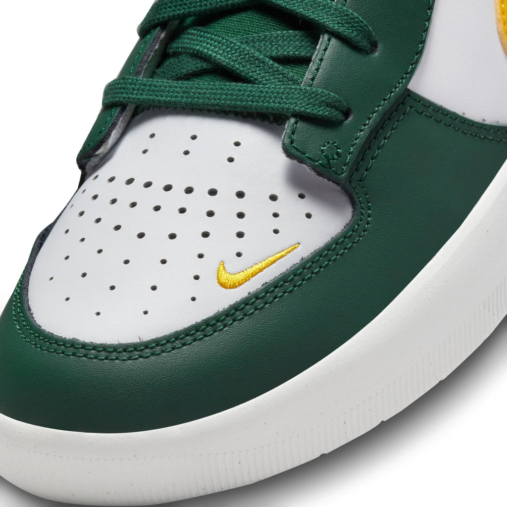 Nike SB Force 58 Shoes - Gorge Green / Tour Yellow - White