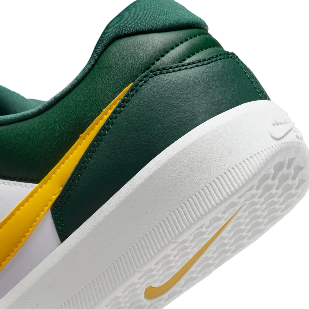 Nike SB Force 58 Shoes - Gorge Green / Tour Yellow - White