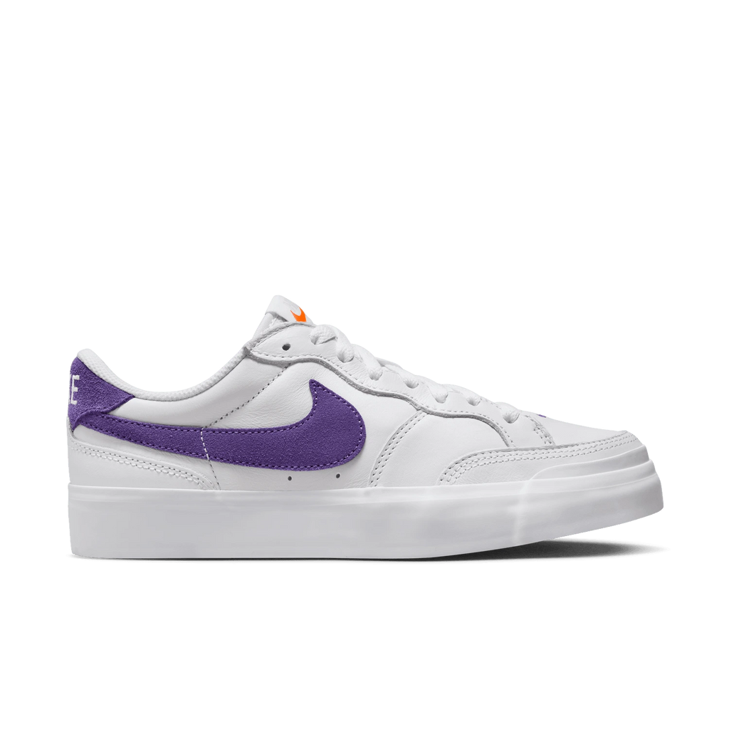 Nike SB Pogo Plus Premium Shoes - White / Court Purple - Gum Light Brown