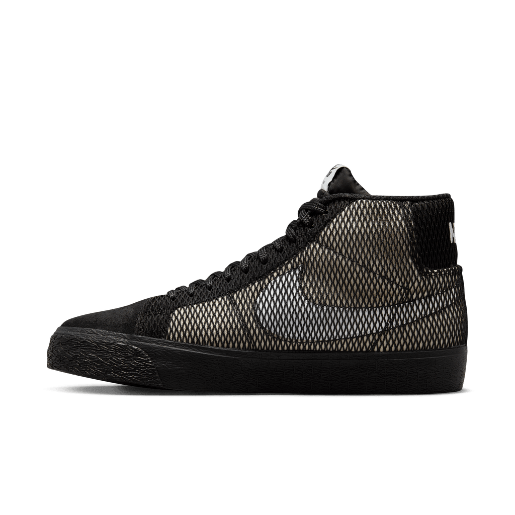 Nike SB Zoom Blazer Mid Premium Shoes - White / Black - White - Black