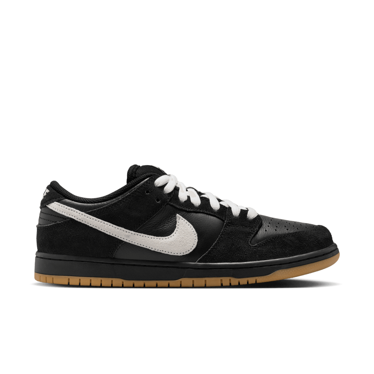 dunk sb black gum suede スエード Nike SB Dunk Low Shoes - Black / White - Gum | Bored of Southsea