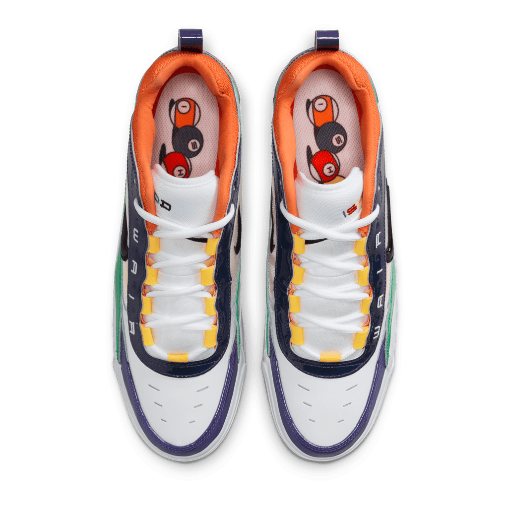 Nike SB Air Max Ishod Shoes - University Red / Black - Armarillo - Navy