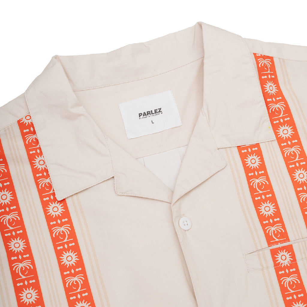 Parlez Avalon S/S Shirt - Shell - collar