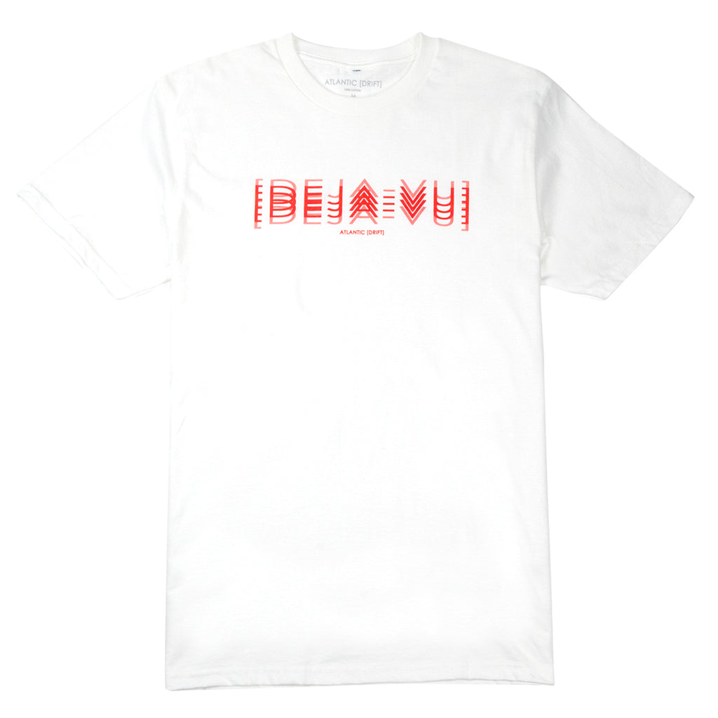 Atlantic Drift Deja-Vu T Shirt - White - Front