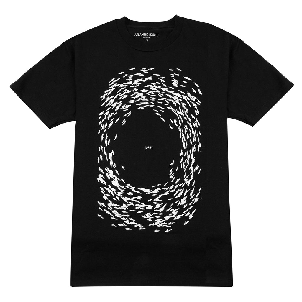 Atlantic Drift Fish Glow Tech T Shirt - Black
