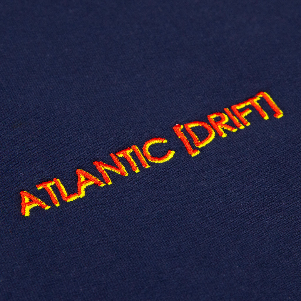 Atlantic Drift Title Crewneck Sweatshirt - Navy
