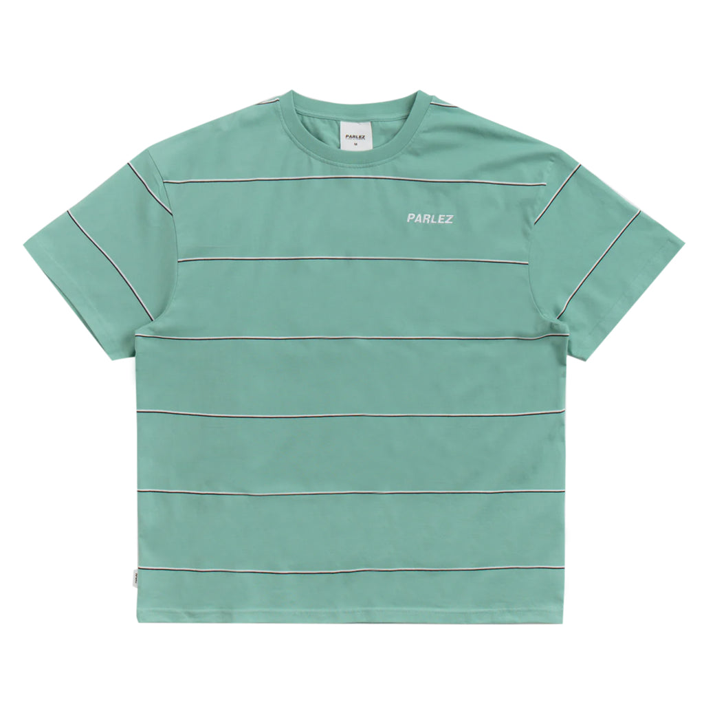 Bataka Oversized Stripe T Shirt - Sea Mist - main