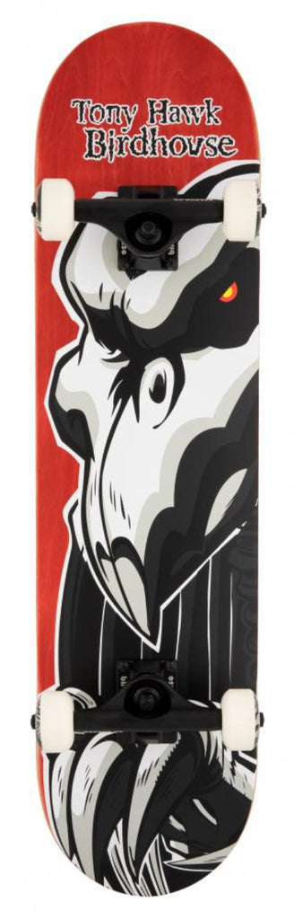 Birdhouse Stage 3 Hawk Falcon 2 Complete Skateboard - Red 8" - main