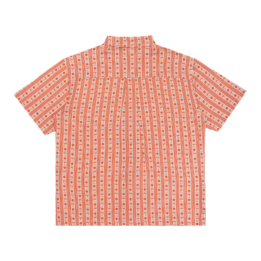 Parlez Bloom S/S Shirt - Terracotta - back
