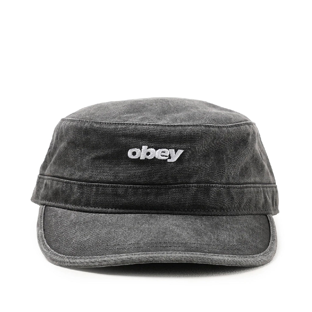 Boxcar Pillbox Hat in Pigment Black by Obey Clothing | Bored of Southsea