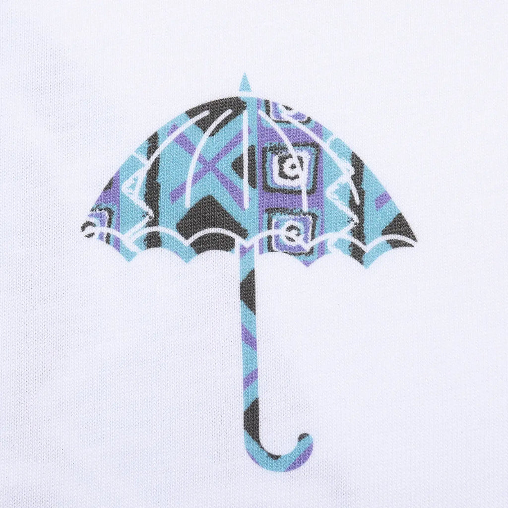 Helas Brush T Shirt - White - closeup