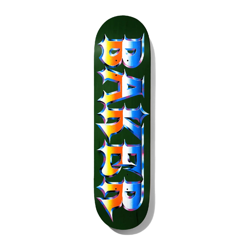 Baker Skateboards TF Chrome Zone Skateboard Deck - 8.75" - Bottom