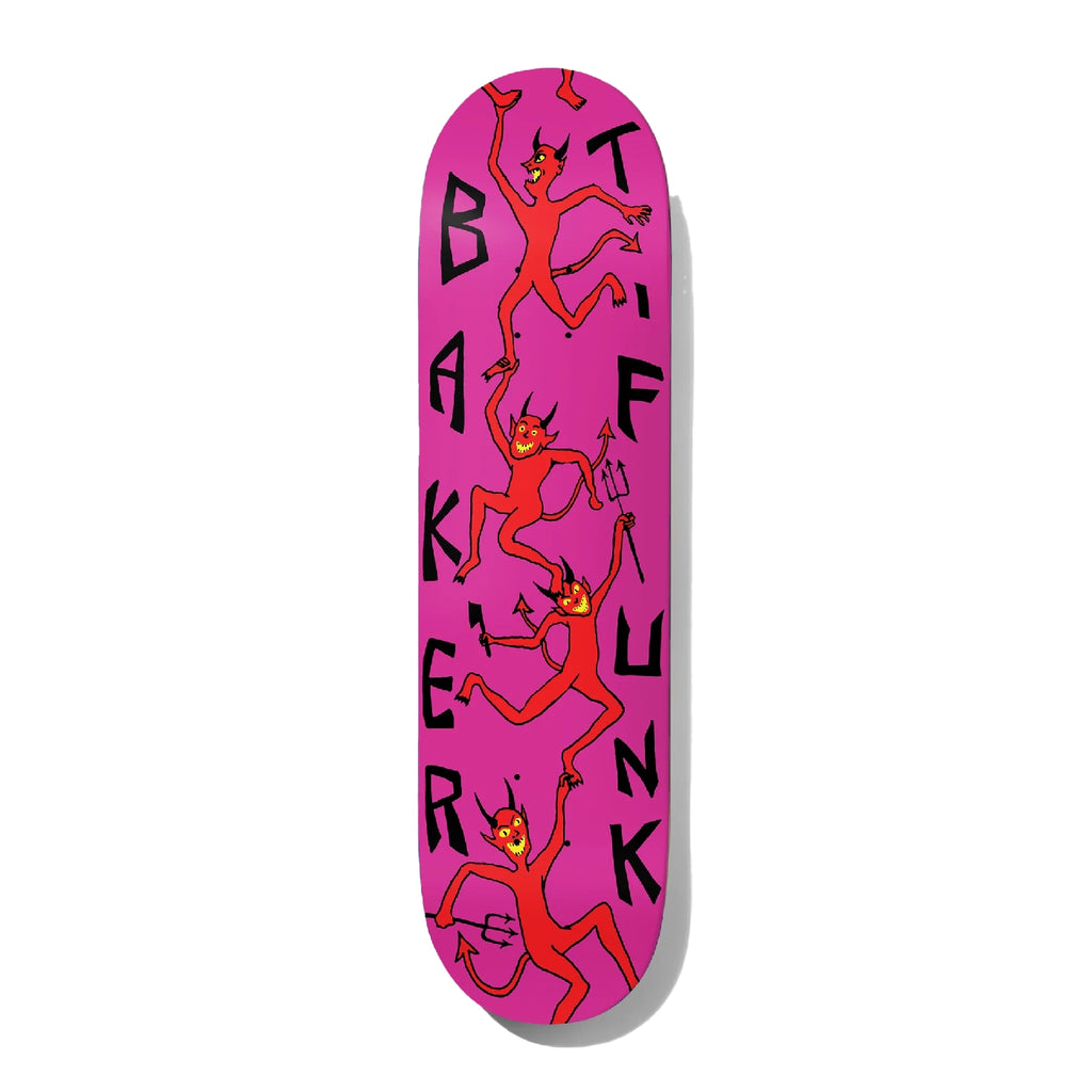 Baker Skateboards TF Devil Boi Skateboard Deck - 8.25" - Bottom 