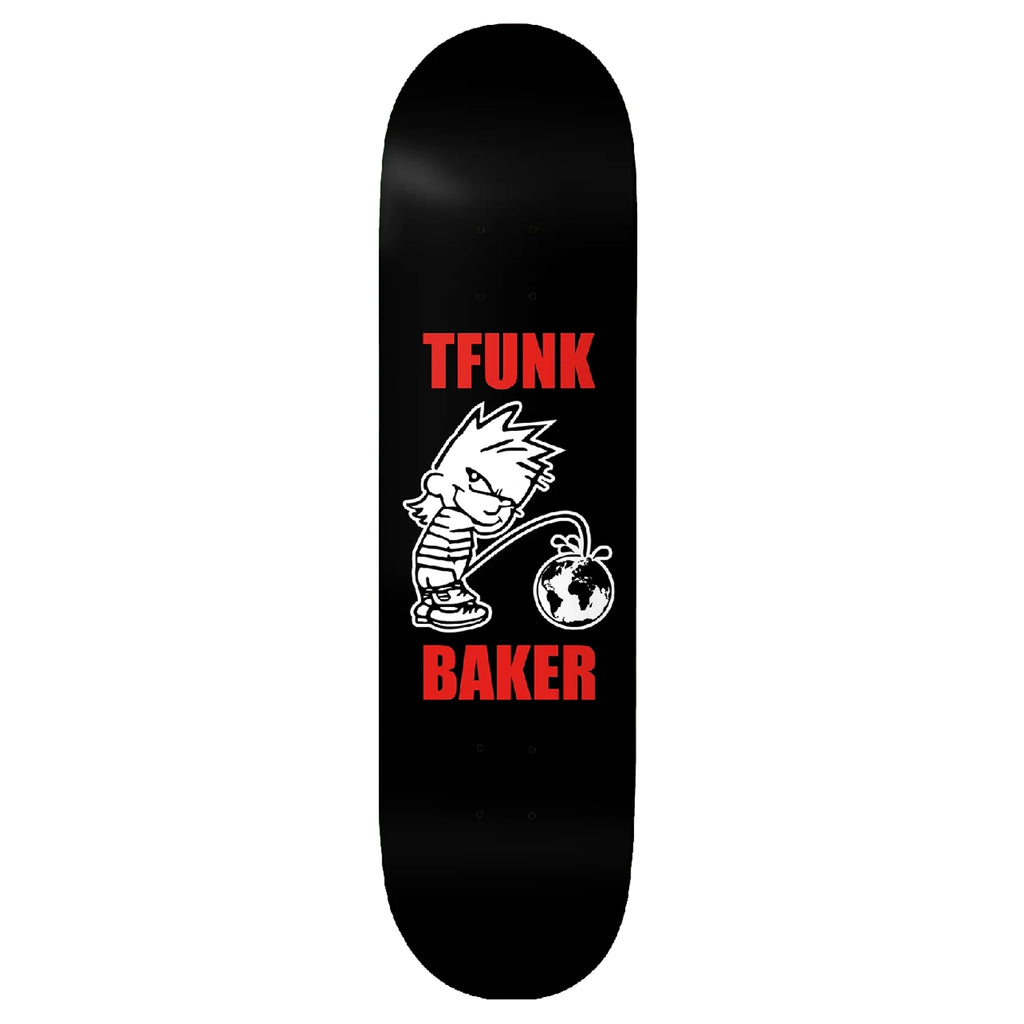 Baker Skateboards TF Whizz Kid Skateboard Deck - 8.25" - bottom