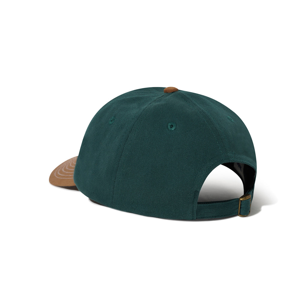 Butter Goods Big Apple 6 Panel Cap - Forest / Brown