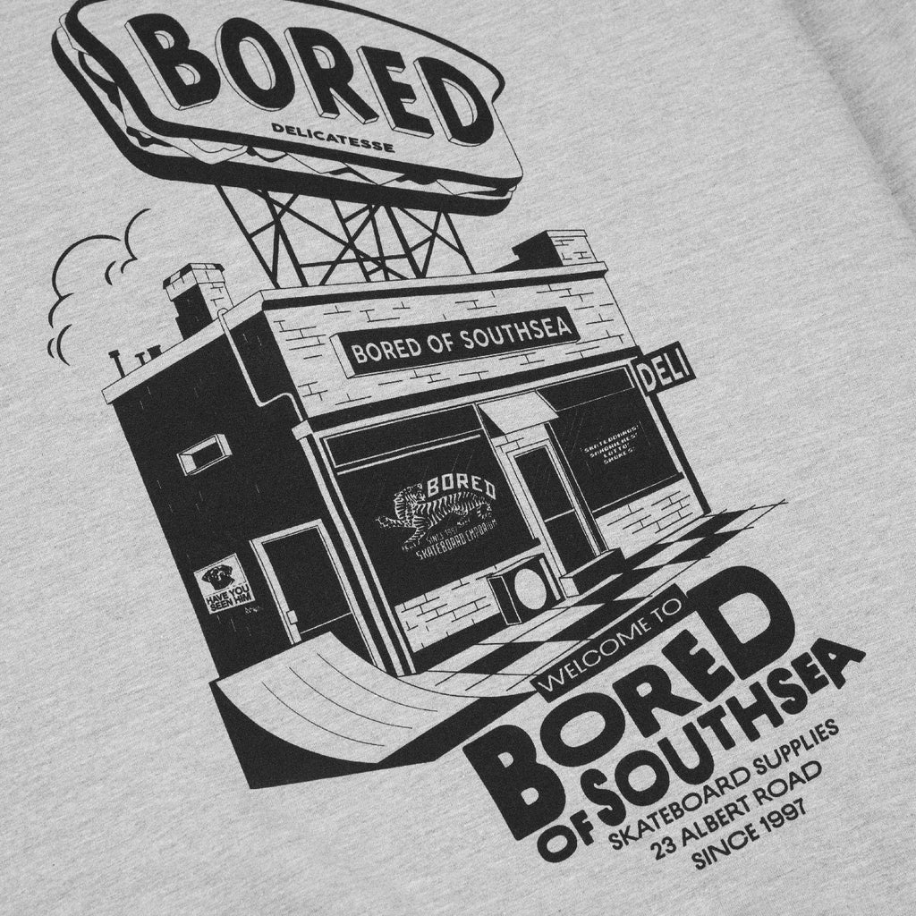 Deli Sweatshirt - Heather Grey - closeup4