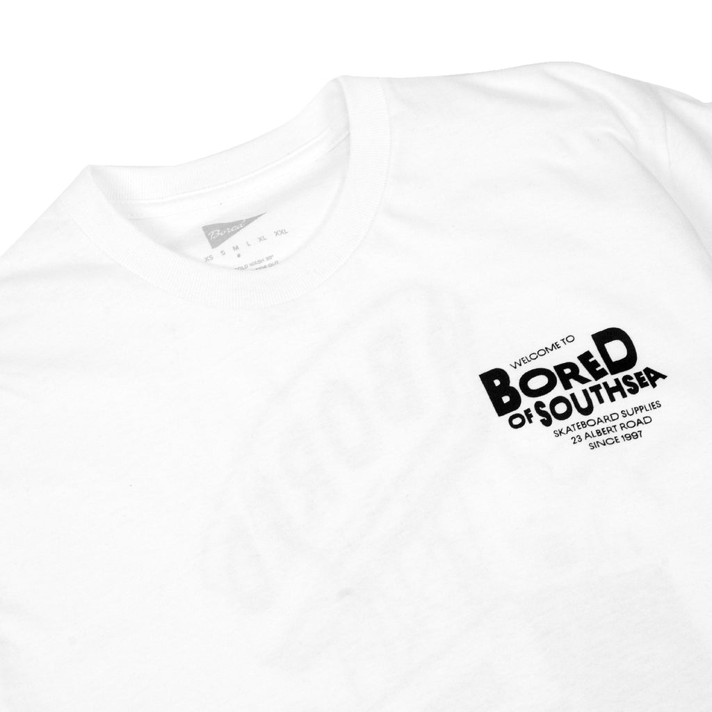 Deli T Shirt - White - closeup