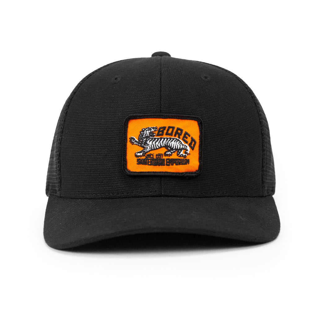 Bored of Southsea Docker Trucker Cap - Black - front