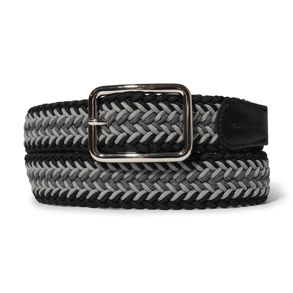 Butter Goods Braided Belt - Black / Grey